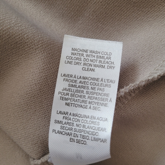 Dynamite Medi Skirt with front slit, Taupe, Medium - Picture 7 of 9